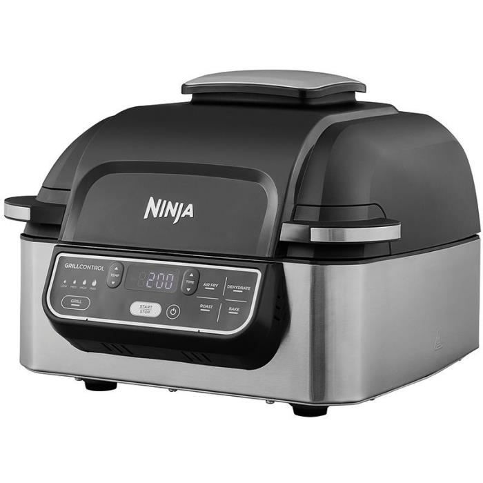 Grill d'intérieur NINJA FOODI AG301EU - Technologie Cyclonic Air - 5 modes de cuisson préprogrammés