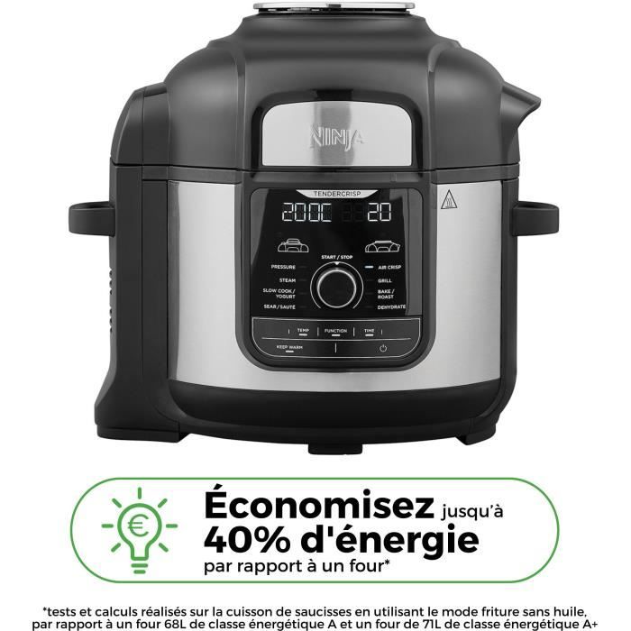 NINJA Foodi Max OP500EU - Multicuiseur 9-en-1 - 7,5 L - 1760W  Noir