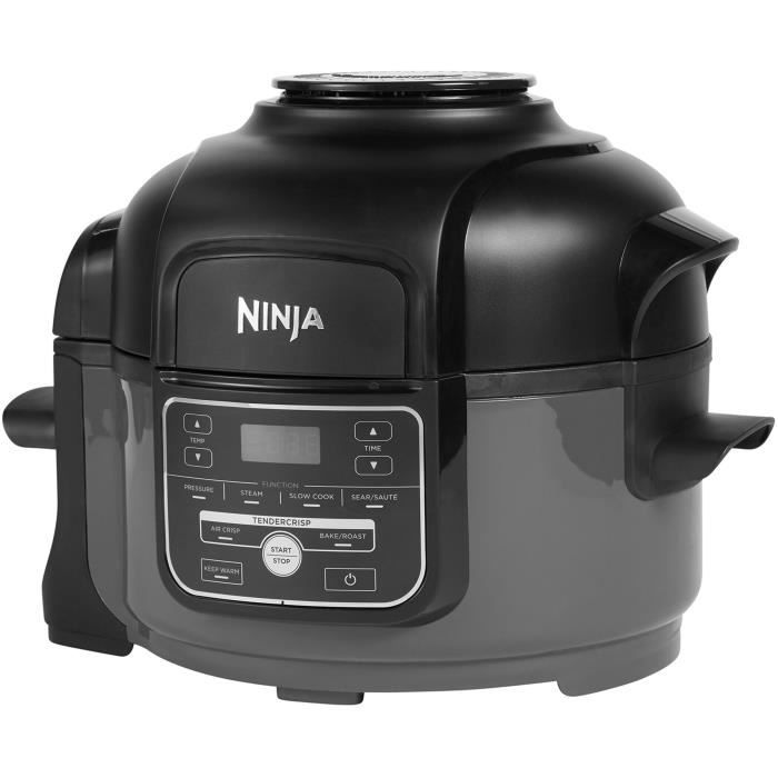 Multicuiseur 6-en-1 NINJA Foodi Mini - OP100EU - 4.7L - 1460W - Noir - 6 modes de cuisson