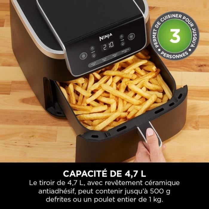 Friteuse sans huile NINJA Pro AF140EU - 2000W - 4,7 L - 4 modes de cuisson prédéfinis