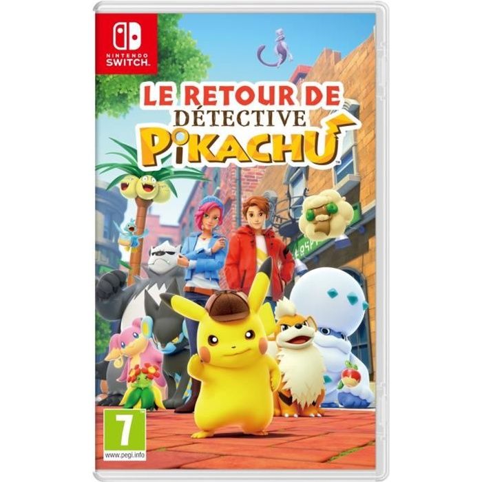 Le Retour de Détective Pikachu - Jeu Nintendo Switch