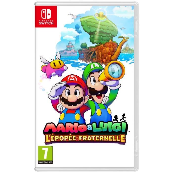 Mario & Luigi: L'Épopée Fraternelle - Jeu Nintendo Switch