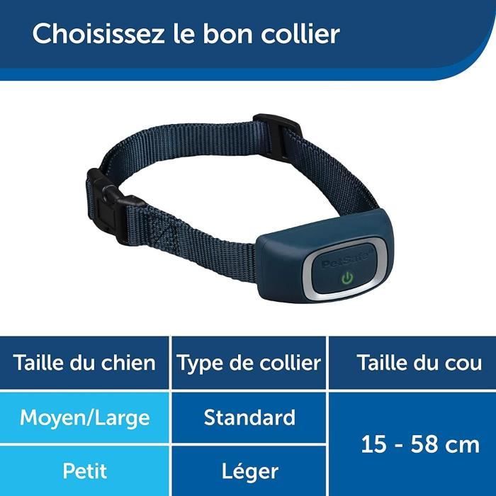 Collier de Dressage pour 2 Chiens - PetSafe - Portée 600m - Rechargeable - Étanche