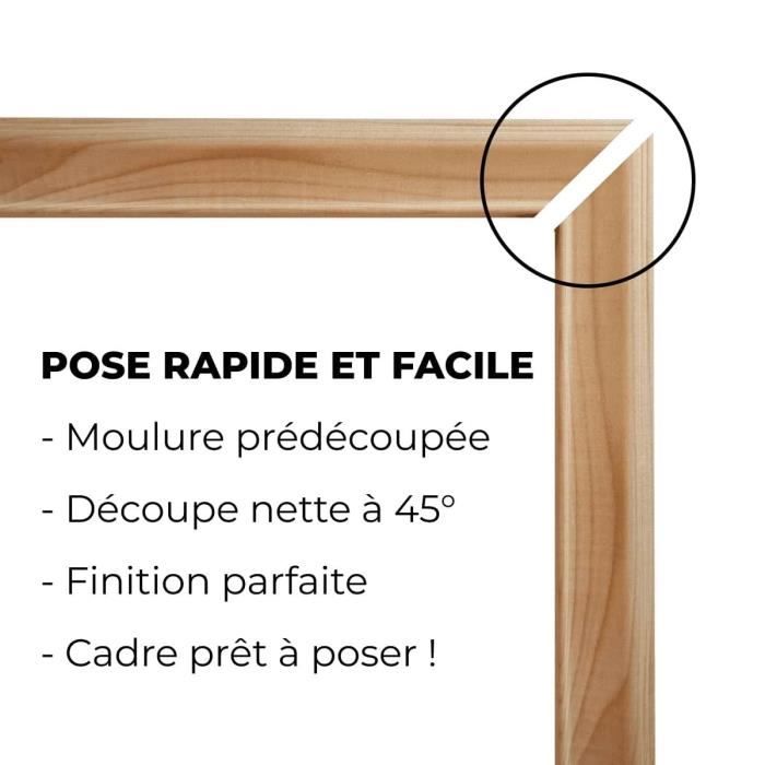 Encadrement Mouluré - NORDLINGER PRO - 20 x 60 cm - 42 x 14 mm - FSC 100%