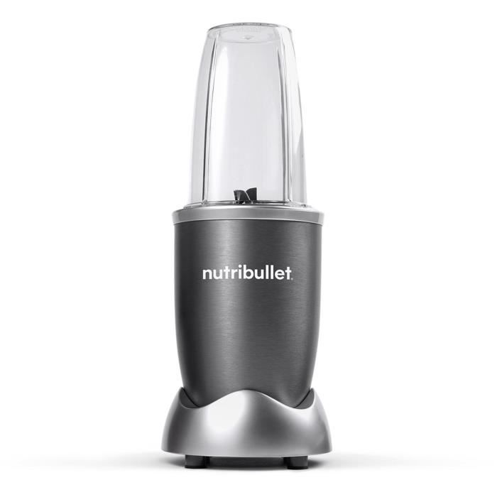 Blender - NUTRIBULLET - NB606DG - 0.7L - Acier Inoxidable - Gris - Original 600 - Pour smoothie, jus, sauce...