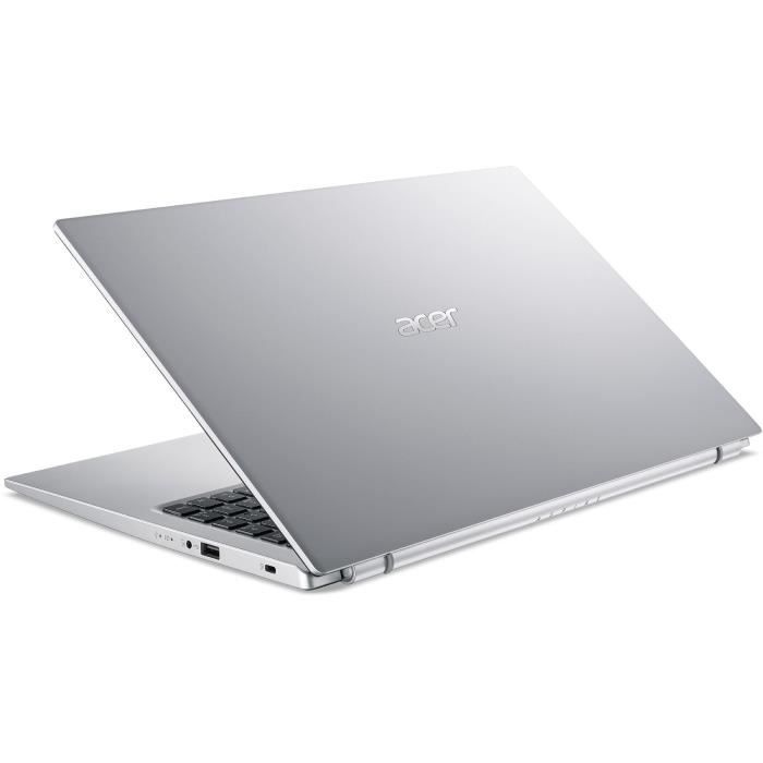 PC Portable - ACER - Aspire A315-58-39Q6 - 15,6'' FHD - Intel Core i3-1115G4 - RAM 8Go - Stockage 256 Go SSD - Windows 11