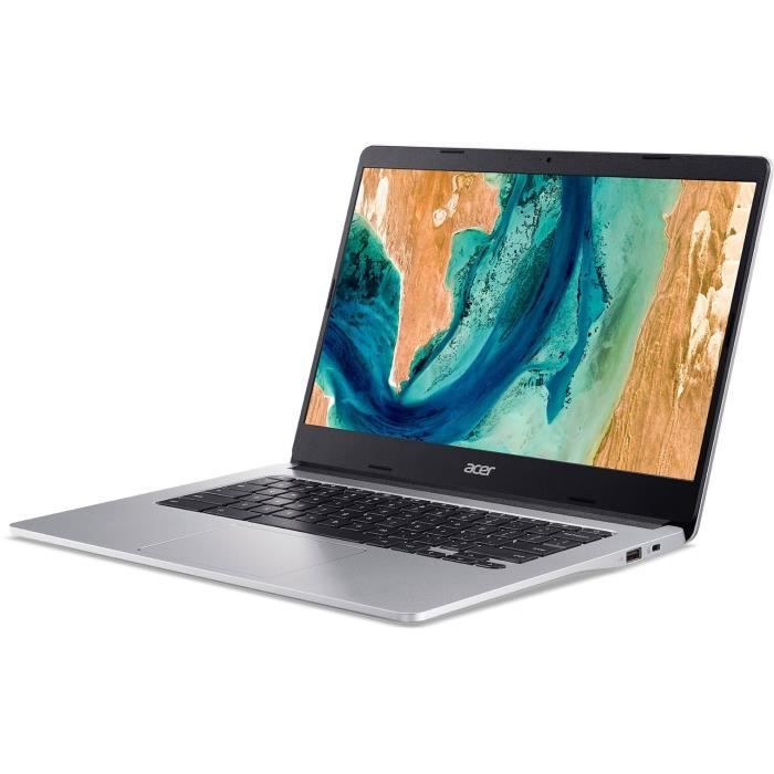 PC Portable ACER Chromebook 314 CB314-2H-K04F - 14 FHD - MTK MT8183 - RAM 4Go - Stockage 32Go - Chrome OS - AZERTY