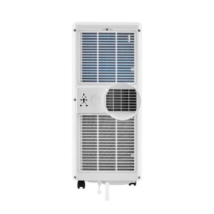 Climatiseur mobile OCEANIC - 7000 BTU  - 2050W - Déshumidificateur - Programmable - Classe énergétique A - Monobloc - Kit de fenetre