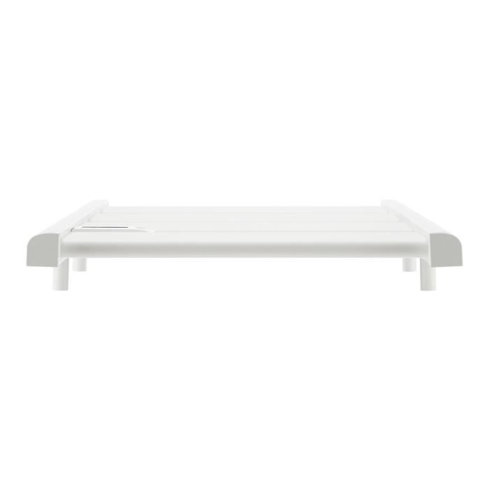 Radiateur seche-serviettes OCEANIC sans soufflerie - 500W - Blanc mat - NF