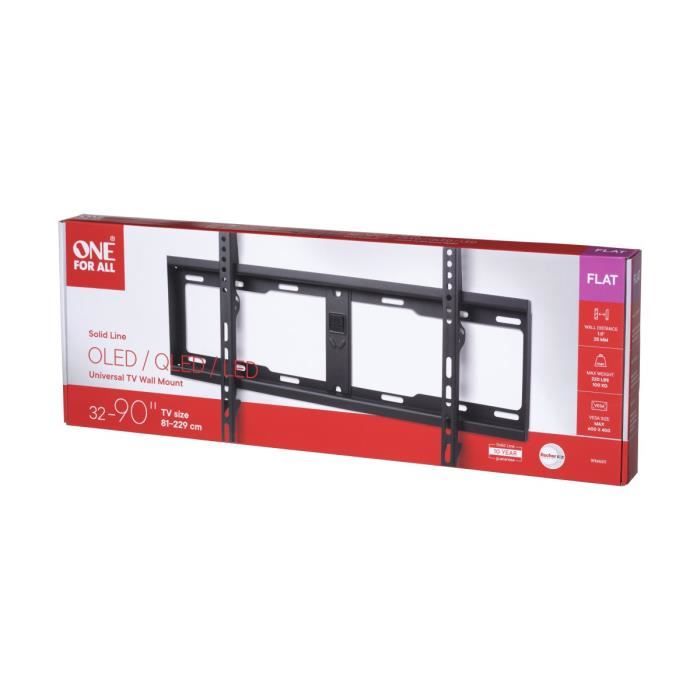 ONE FOR ALL WM4611 Support mural pour écran de 81 a 229 cm (32 a 90) - Poids max : 100kg