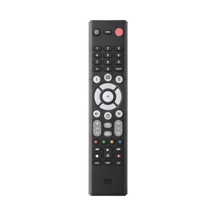 Télécommande universelle ONE FOR ALL - URC1212  Essence Basic TV