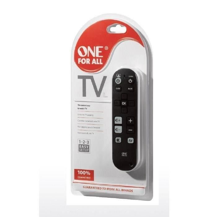 Télécommande One For All UNIVERSELLE 3 EN 1 URC 6810 TV Zapper