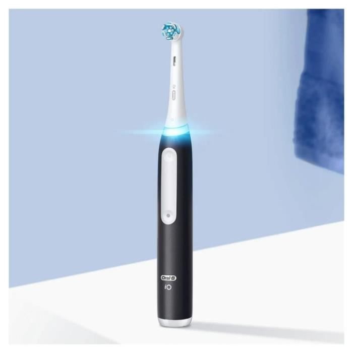 Brosse a dents électrique - ORAL-B - IO3 Matt black - 3D oscillo-rotations/pulsations - A batterie