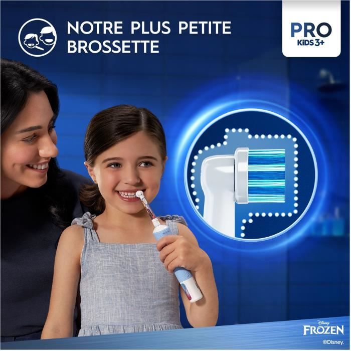 Brosse a dents électrique Oral B VITALITY Pro Kids La Reine Des Neiges + etui