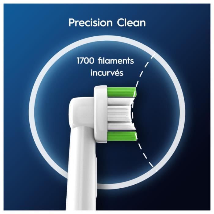 Oral-B Pro Precision Clean Brossettes Pour Brosse a Dents, Pack De 3 Unités