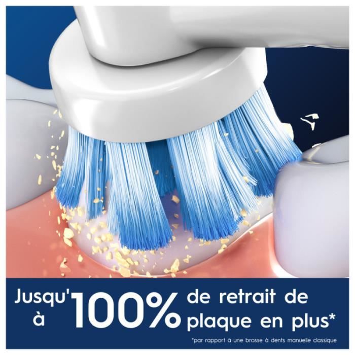 Oral-B Pro Sensitive Clean Brossettes Pour Brosse a Dents, Pack De 3 Unités