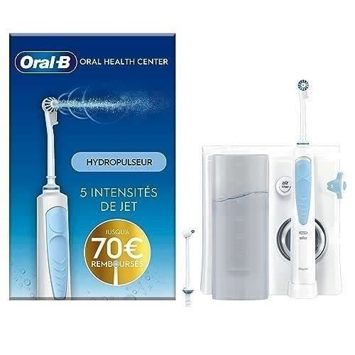 Brosse a dents électrique Oral B Jet Dentaire Oxyjet +  2 canules BLANC