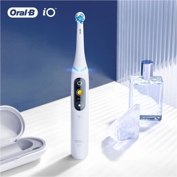 Tetes de brosse Oral-B iO Ultimate Clean - Pack X2 - Élimination de la plaque dentaire a 100% des le jour 1