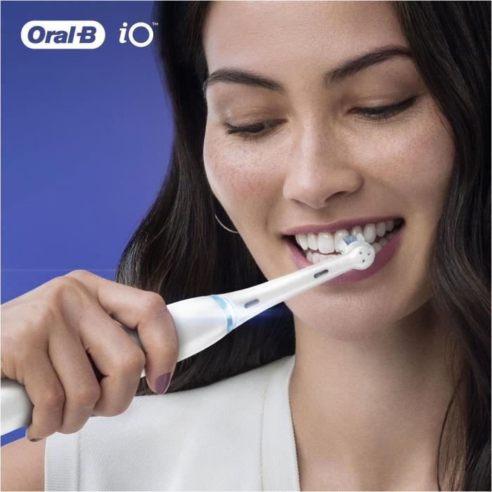 Tetes de brosse Oral-B iO Ultimate Clean - Pack X2 - Élimination de la plaque dentaire a 100% des le jour 1