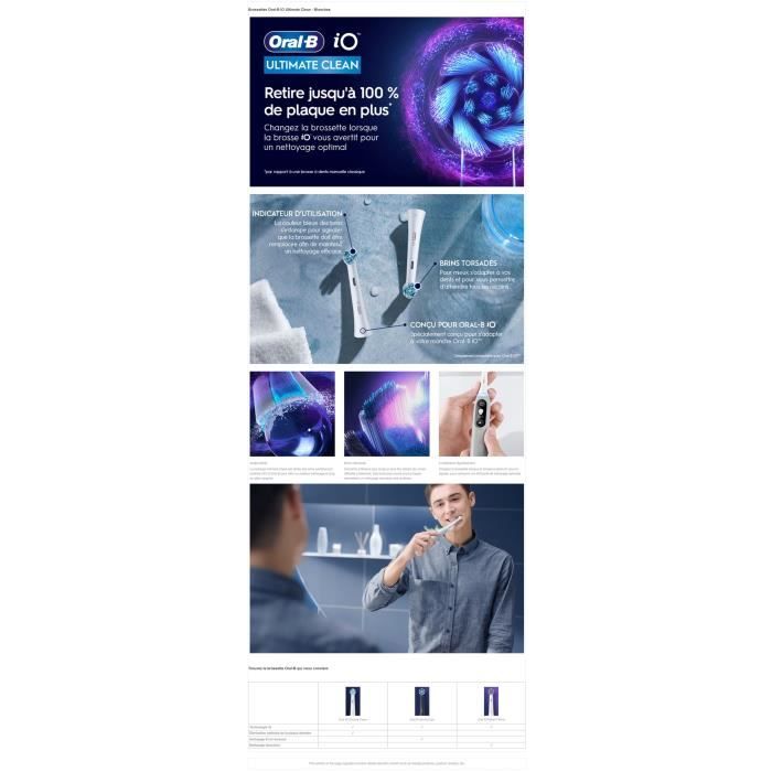 Oral-B iO Ultimate Clean Brossettes, 4 x