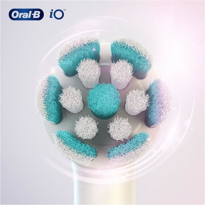 Tetes de brosse Oral-B iO Gentle Care pour zones sensibles et gencives - Pack de 2