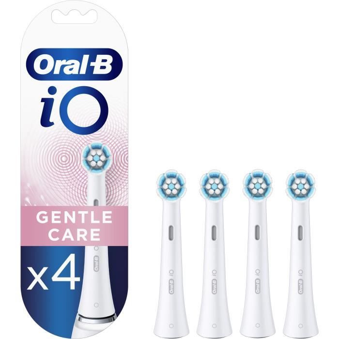 Oral-B iO Gentle Care Brossettes, Lot De 4