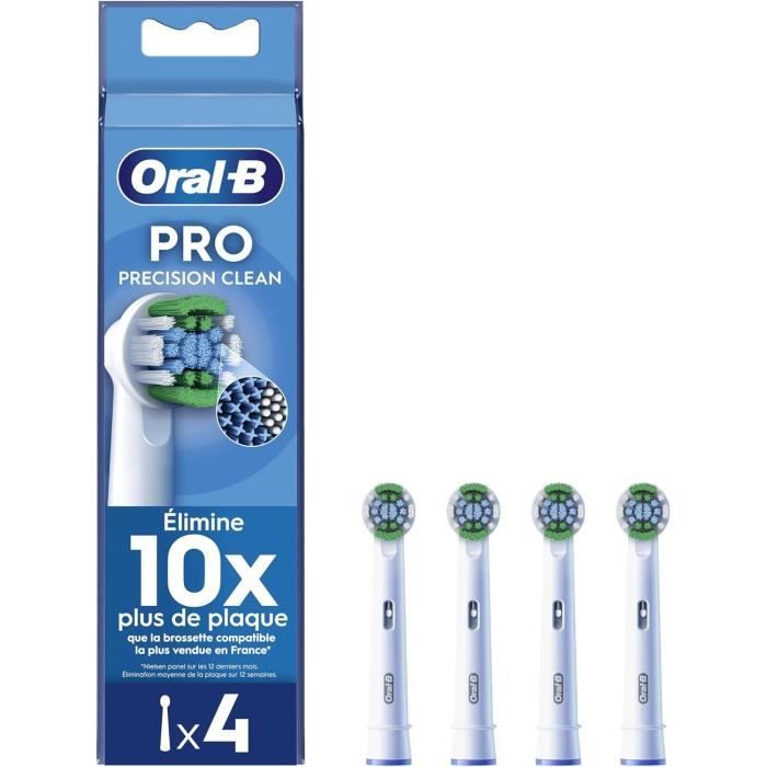 Oral-B Pro Precision Clean Brossettes Pour Brosse a Dents, Pack De 4 Unités