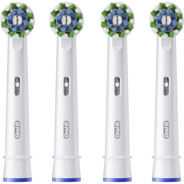 Brossettes - ORAL-B - Pro Cross Action - Pour brosse a dents - 4 unités