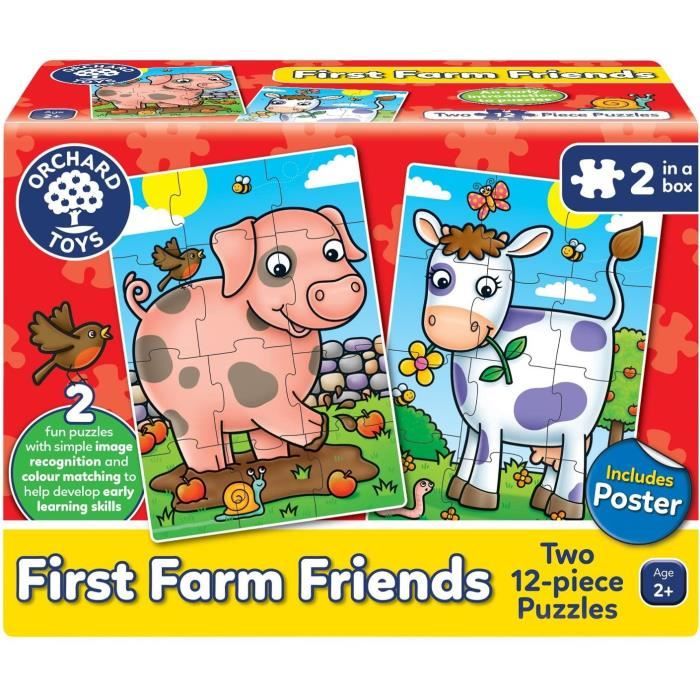 Les amis de la ferme - Puzzle - ORCHARD