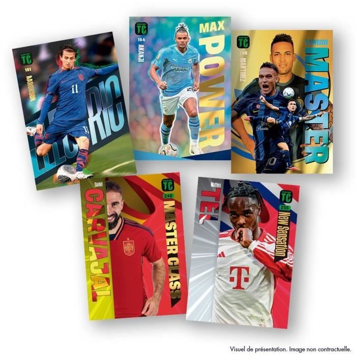 Box de Stickers - PANINI - TOP CLASS FIFA 2024 TC - 7 pochettes de 8 cartes + 5 hologiants + 1 poster