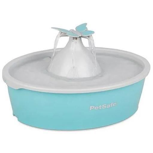 PetSafe Fontaine pour animaux de compagnie Drinkwell Papillon 1,5 L, abreuvoir pour animaux de compagnie, distributeur d'eau 444457