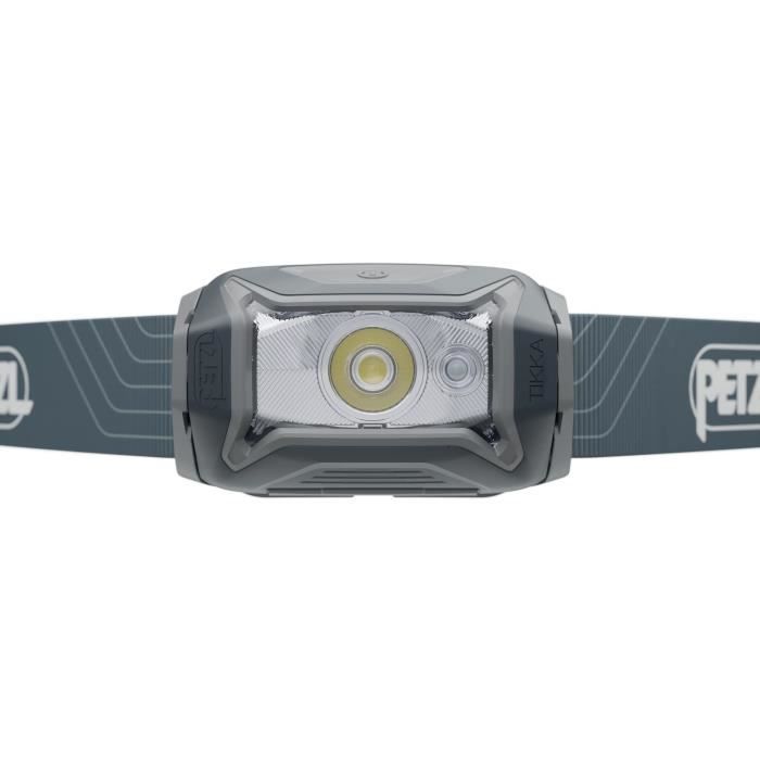 Lampe frontale - PETZL - TIKKA - 350 lumens - 3 piles AAA/LR03 incluses - Gris