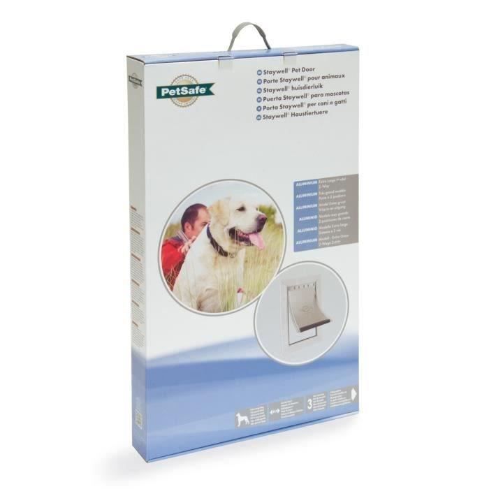 PetSafe Chatiere pour chien chat animaux de compagnie 660 Aluminium <100 kg 411394