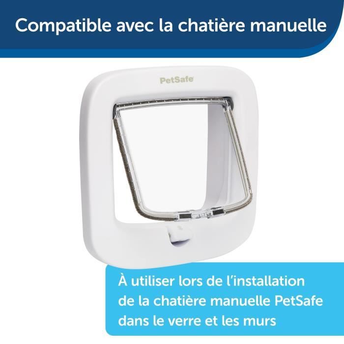 PETSAFE Adaptateur vitrage pour PPA19-16145 - Blanc