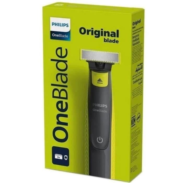 Philips Oneblade QP2724/10 rasoir a barbe - 3 attaches (1 / 3 / 5 mm) incluses  sans fil rechargeable