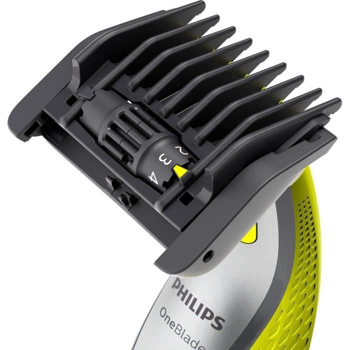 Rasoir Philips OneBlade 360 - 1 lame 360 et 1 sabot réglable 5 en 1 - sans fil - Visage - QP2734/31