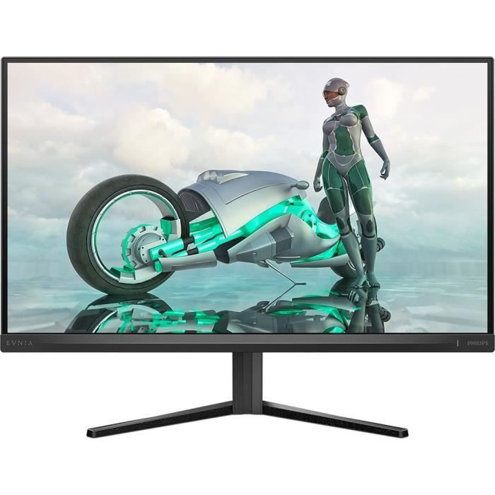 Écran PC - PHILIPS - Evnia 27M2N3200S - 27 FHD - Dalle Fast IPS - 180Hz - 0,5ms - Smart Crosshair - HDMI/DP - Noir