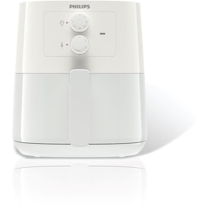 Friteuse sans huile - PHILIPS Airfryer 3000 Series HD9200/10 - 4,1L - Technologie Rapid Air - 7 préréglages - Blanc