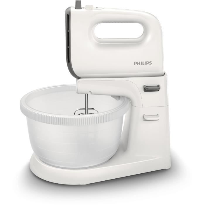 Batteur - PHILIPS - HR3745/00 - 450 W - 3 L - Blanc