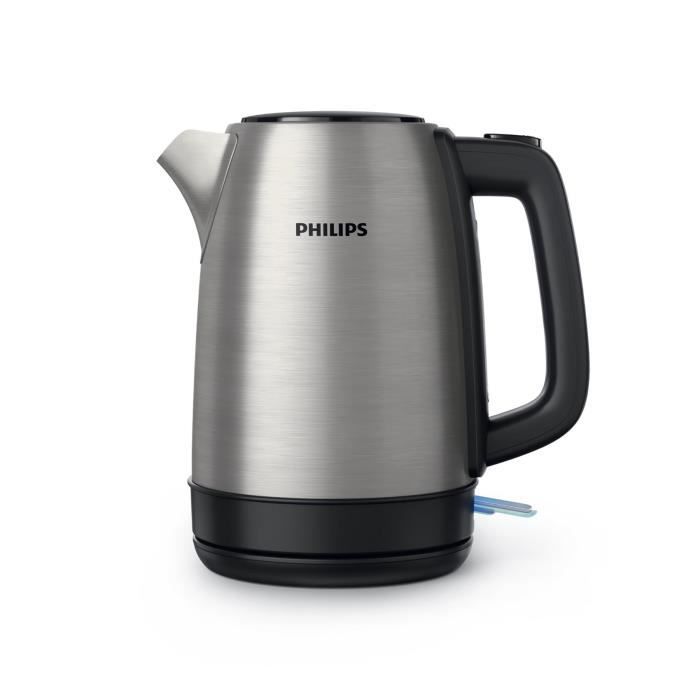 Bouilloire Philips Daily Collection - HD9350/90 - 1,7L - Métal - Couvercle Amovible - Filtre en Nylon Amovible