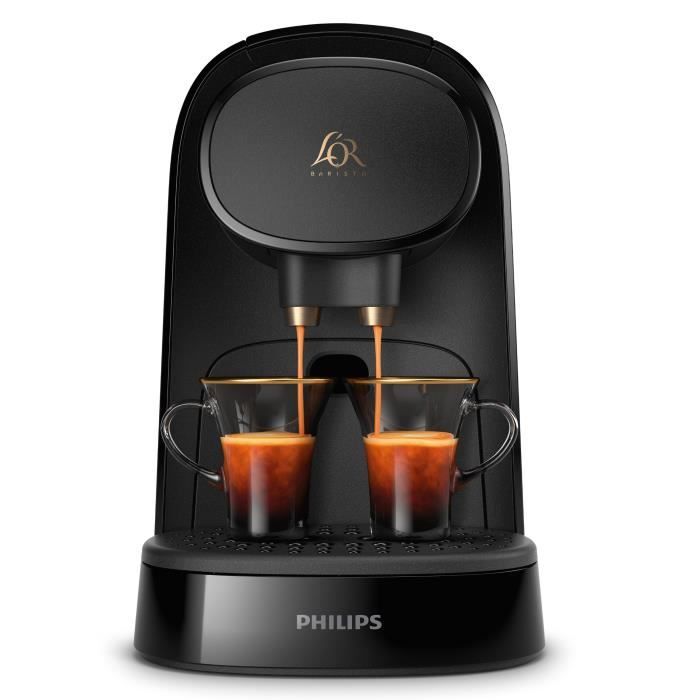 Cafetiere a dosette ou capsule Philips L'OR BARISTA ORIGINAL LM8012/60 PIANO NOIR