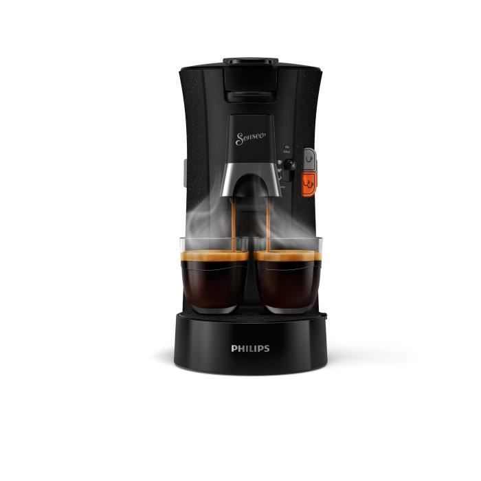 Machine a café dosette SENSEO SELECT Philips CSA240/21, Intensity Plus, Booster d'arômes, Crema plus, 1 a 2 tasses, ECO