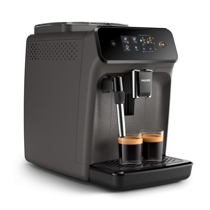 Machine a café a grains espresso broyeur automatique PHILIPS EP1010/10, Broyeur céramique 12 niveaux de mouture, Mousseur a lait