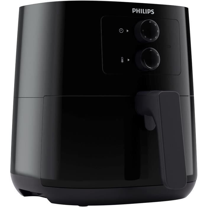 Friteuse sans huile - PHILIPS - Airfryer HD9200/90 Série 3000 - 4,1L - 4 personnes - 7 préréglages - Noir