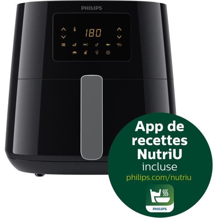 Friteuse sans huile - PHILIPS - Airfryer XL HD9270/70 Série 3000 - 6,2L - Technologie Rapid Air - 7 préréglages - Noir