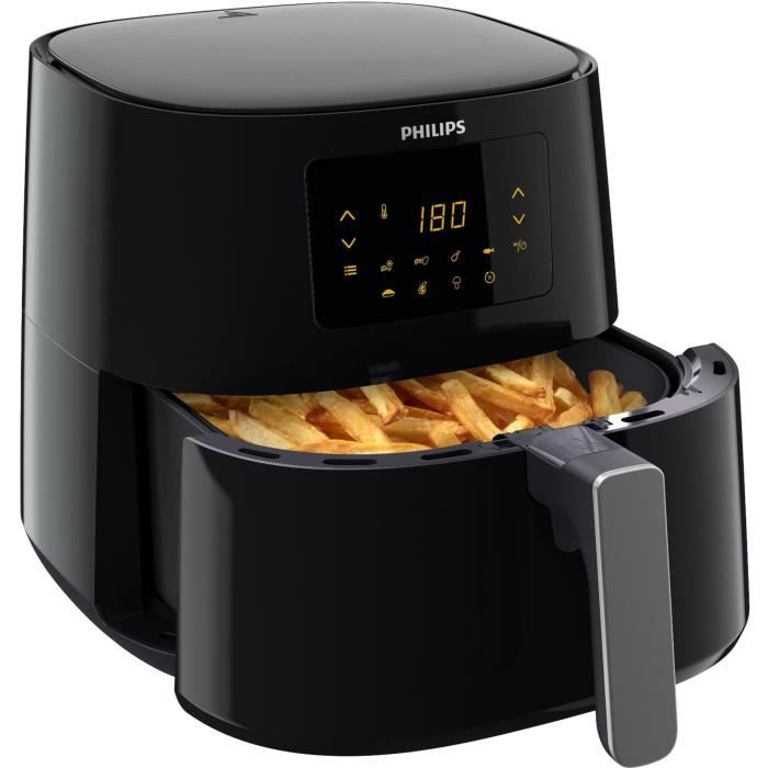 Friteuse sans huile - PHILIPS - Airfryer XL HD9270/70 Série 3000 - 6,2L - Technologie Rapid Air - 7 préréglages - Noir