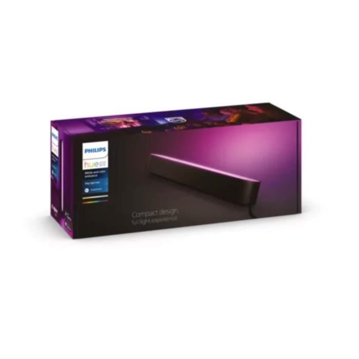 Lampe connectée Philips Hue Hue Play Pack extension x1 - Noir