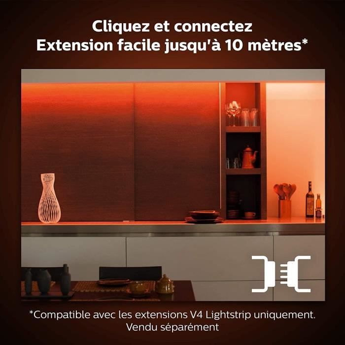 Hue Ambiance White & Color - PHILIPS - Indoor LightStrips Plus - 2 m - Bluetooth