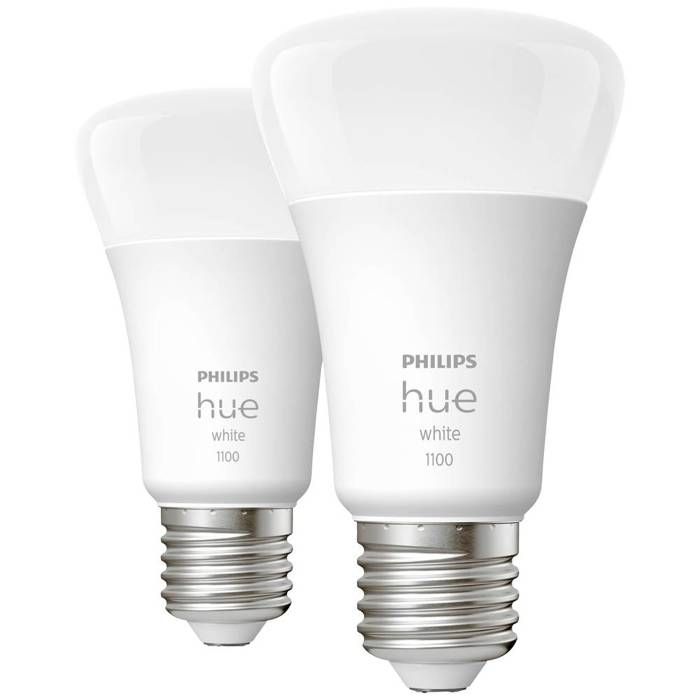 Ampoules connectées Philips Hue pack de 2 ampoules White standard E27 75W