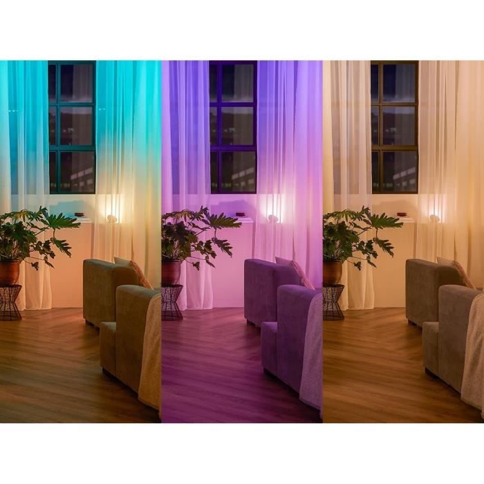 Philips Hue Module d'interrupteur mural, Blanc, fonctionne avec Alexa, Google Assistant et Apple Homekit